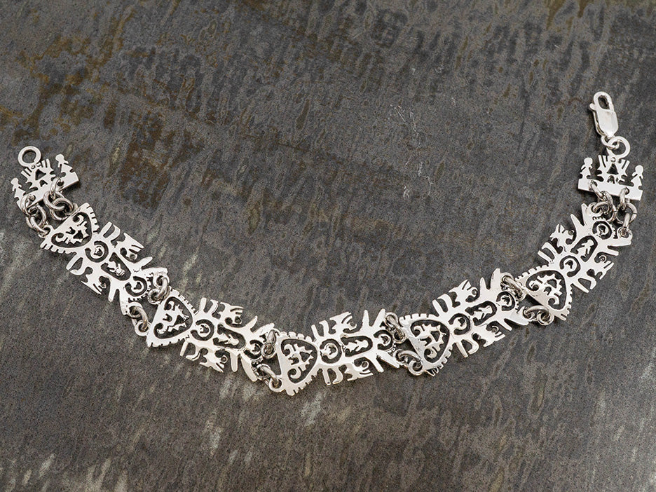 Tribal Linked Bracelet