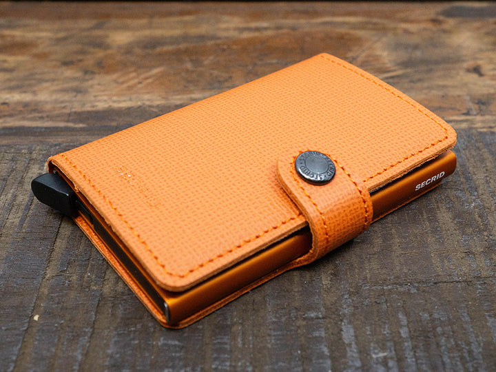 SECRID Mini Wallet, Crisple Pumpkin