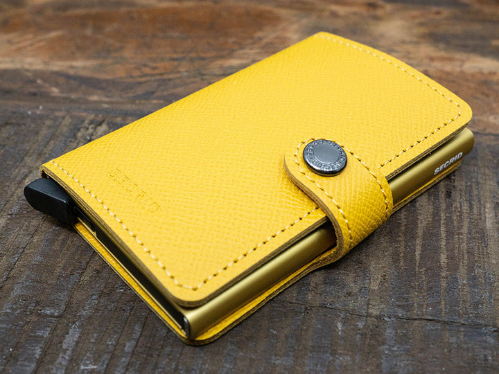 SECRID Mini Wallet, Crisple Ochre