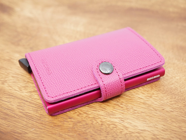 SECRID Mini Wallet, Crisple Fuchsia