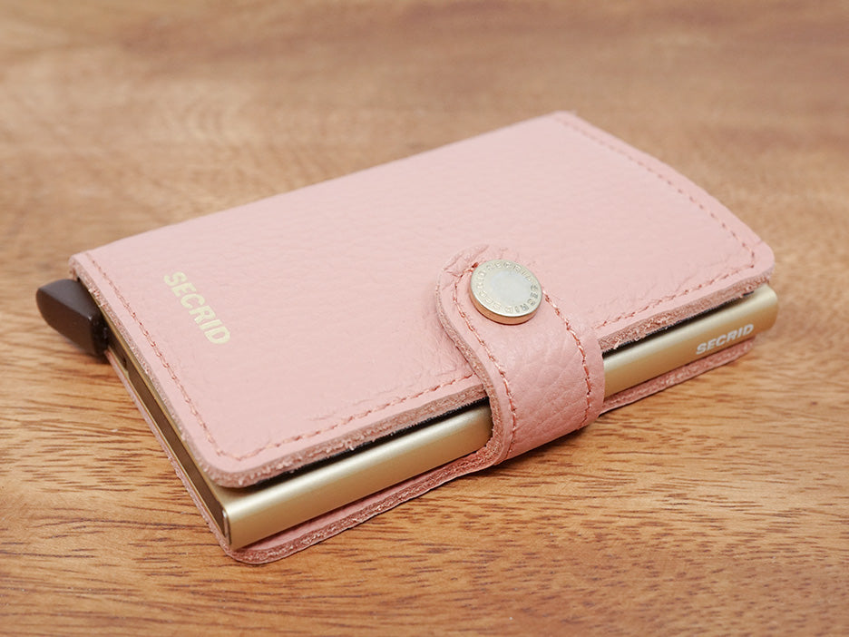 SECRID Mini Wallet, Pebble Rose