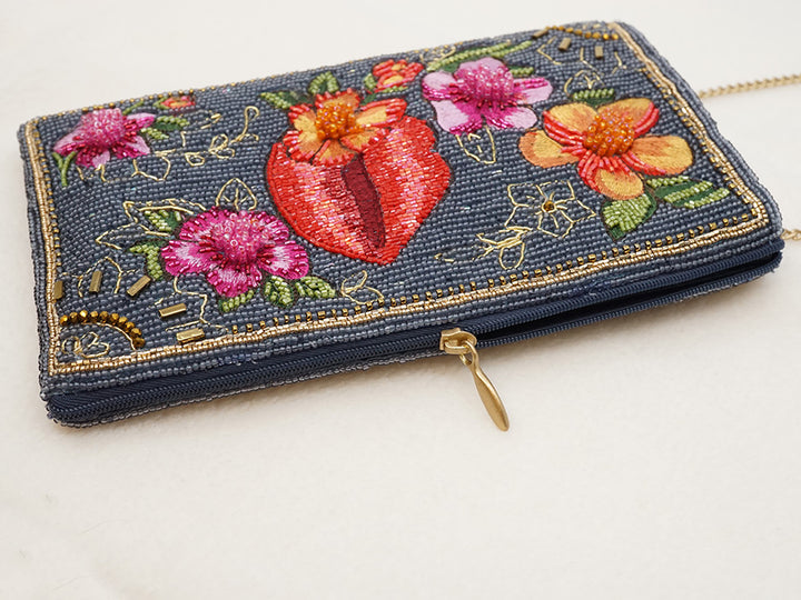 Lip Service Cell Phone Bag by Mary Frances