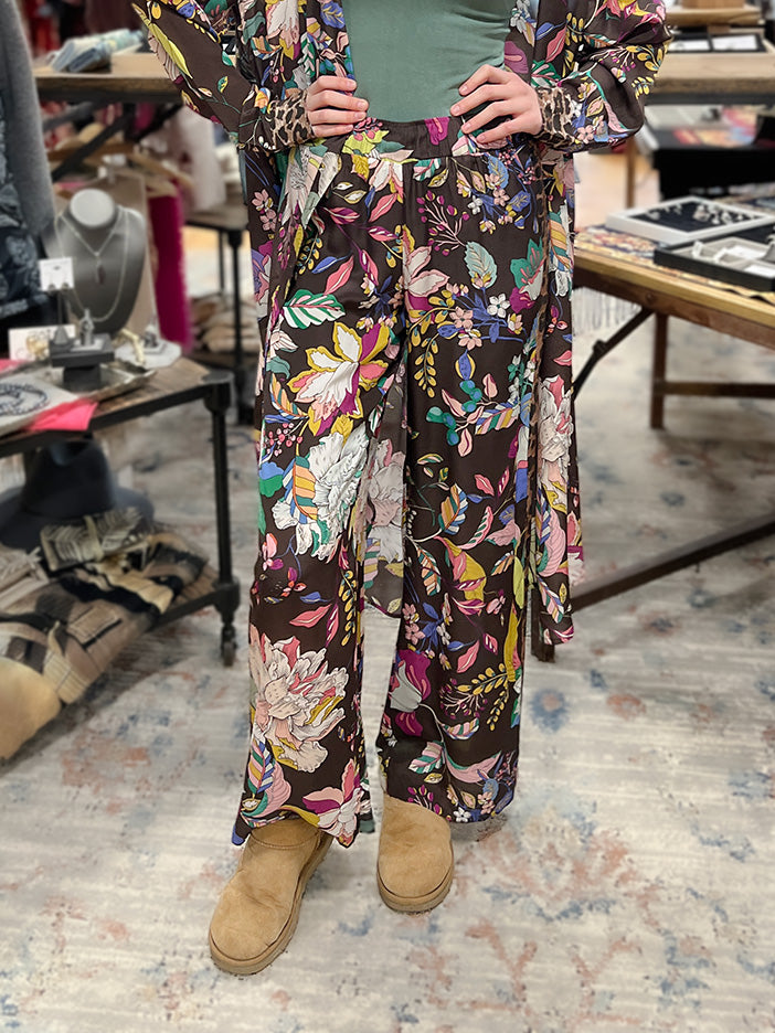 Johnny Was Arabella Silk Lounge Pant