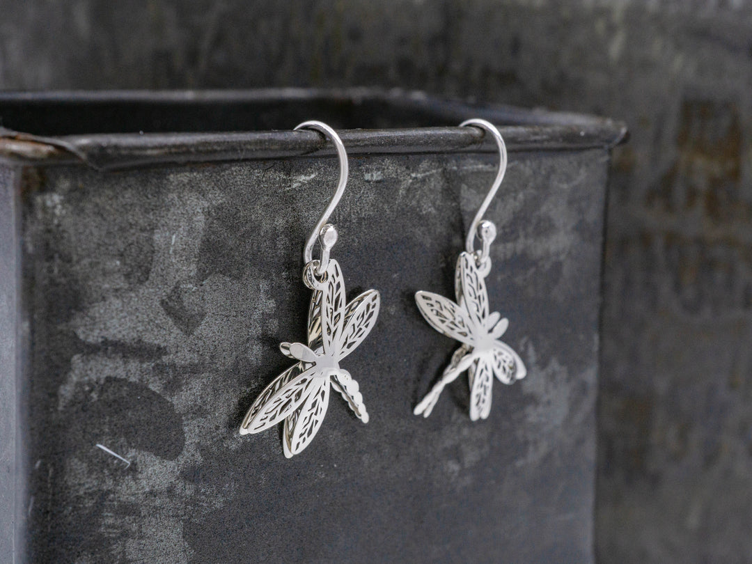 2 Piece Dragonfly Earrings