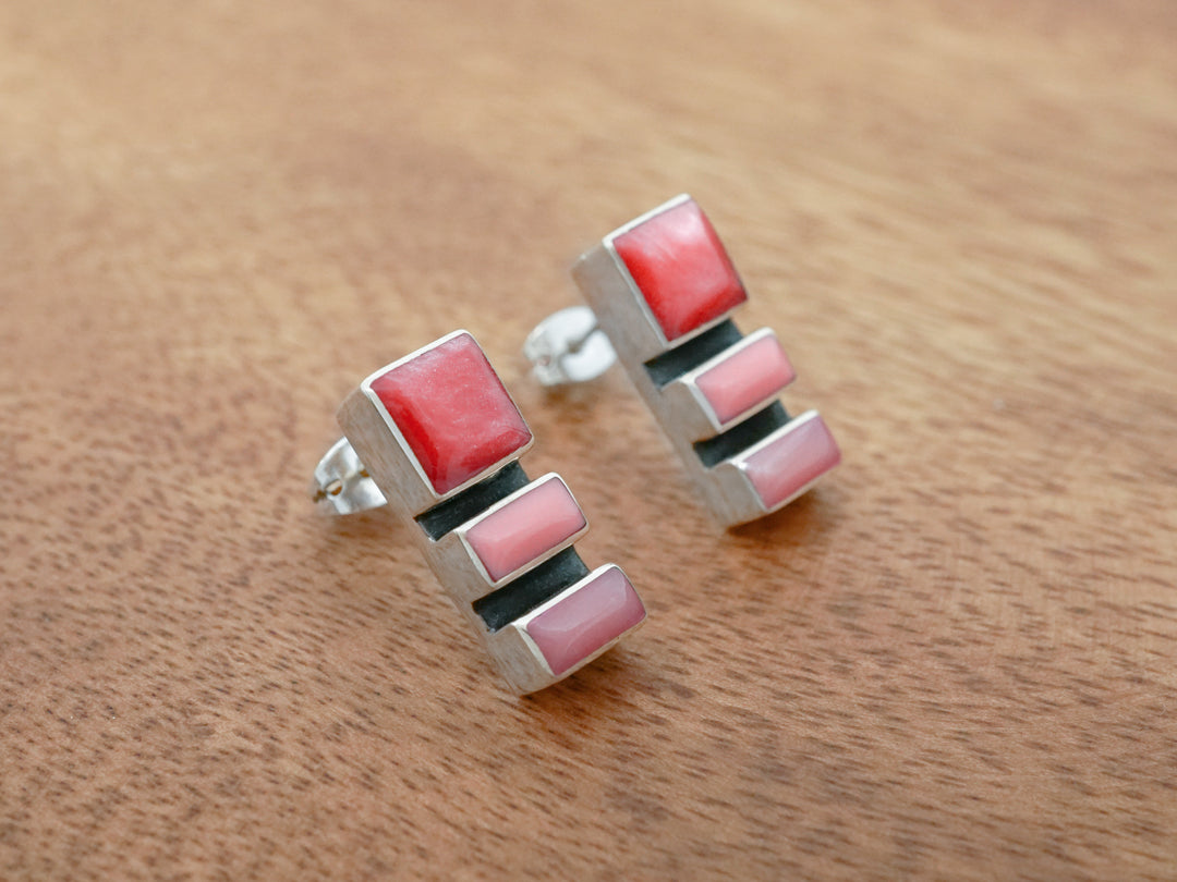 Rose Mosaic Earring