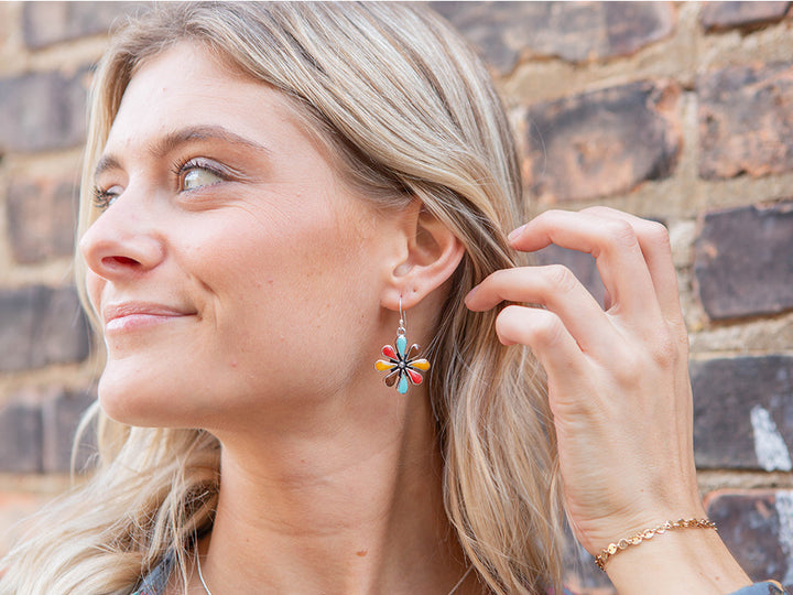 Tejano Daisy Earrings