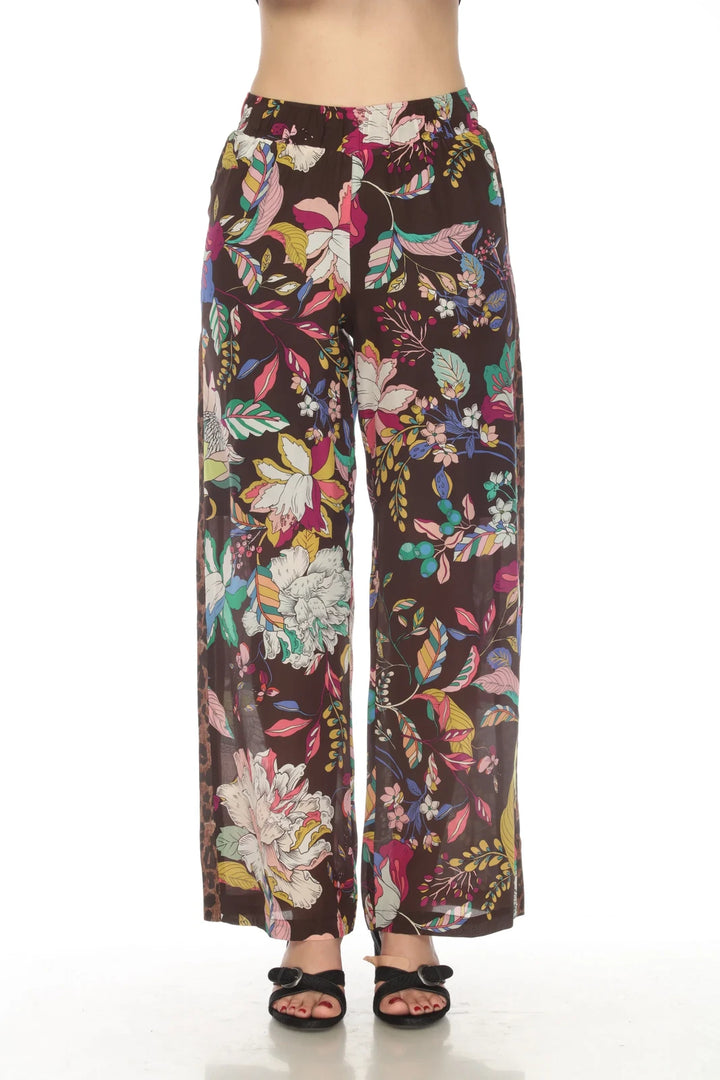 Johnny Was Arabella Silk Lounge Pant