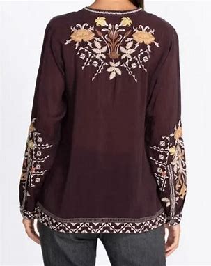 Johnny Was Frankie Blouse, Raisin