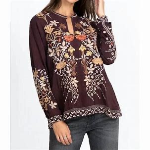 Johnny Was Frankie Blouse, Raisin