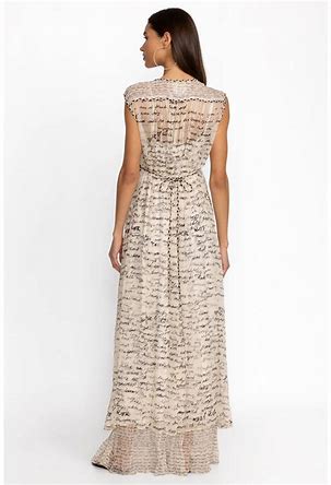 Johnny Was Sincerely Yours Silk Maxi Dress