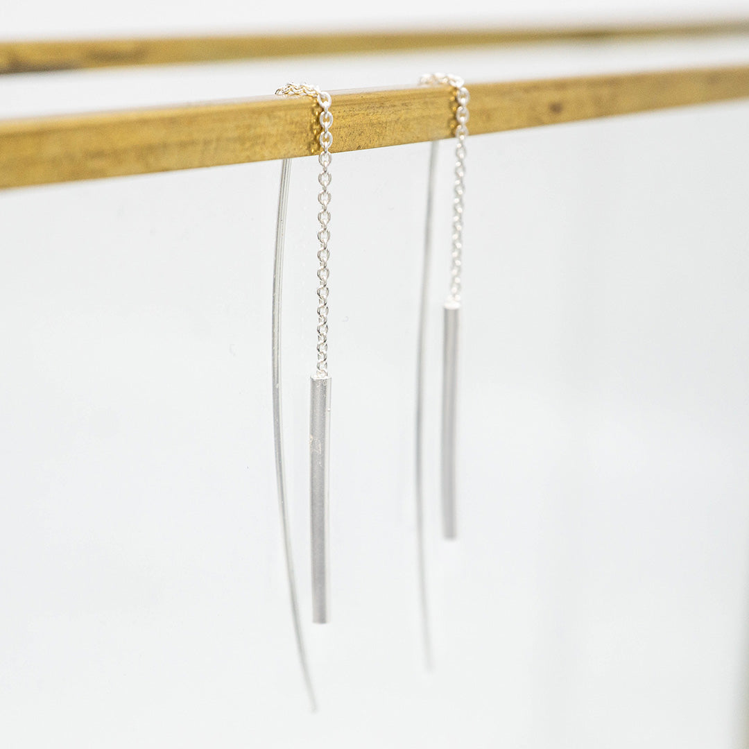 Sterling Silver Bar Threaders