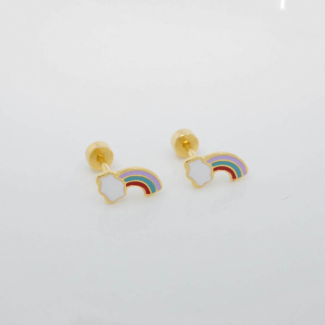 Flat Back Rainbow Studs