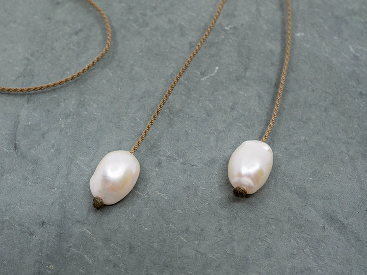 Adjustable Pearl Lariat
