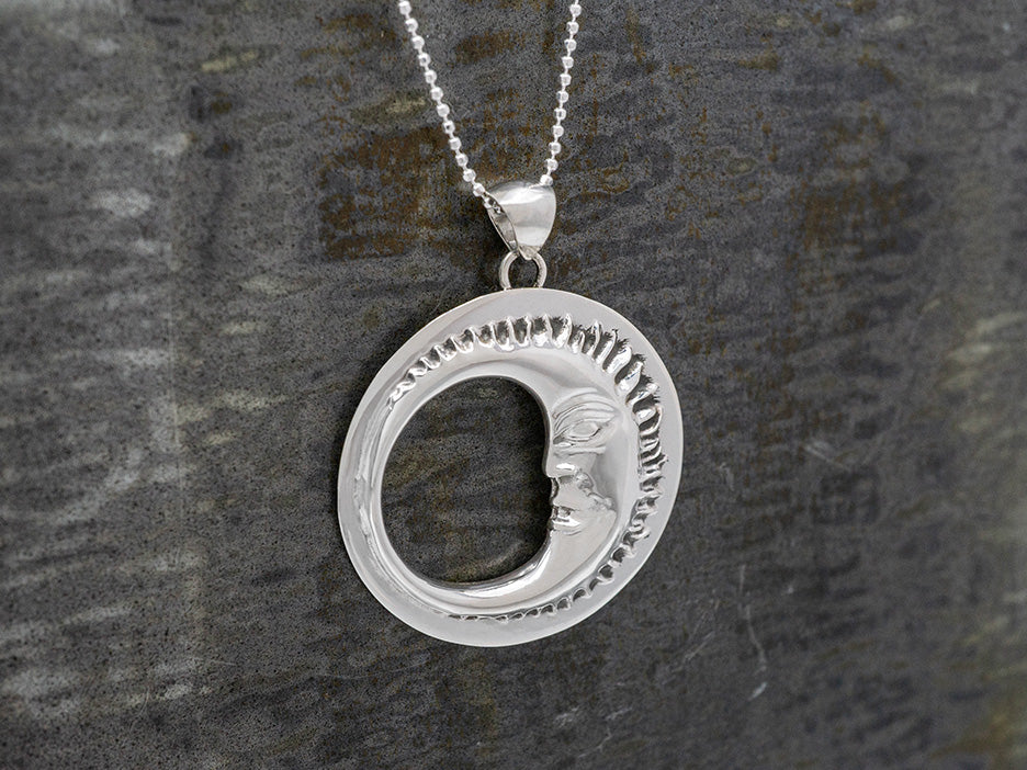 Man in the Moon Pendant