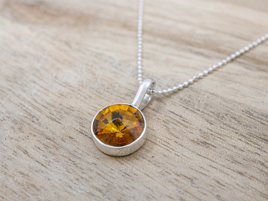 Honey Crystal Pendant