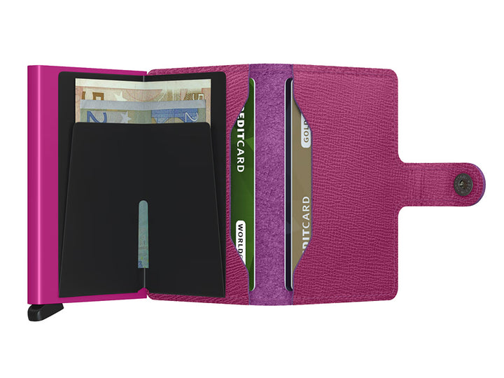 SECRID Mini Wallet, Crisple Fuchsia
