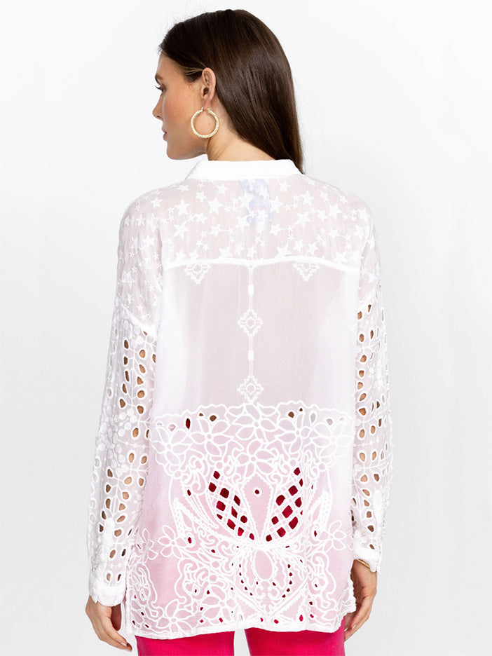 Johnny Was Rochelle Button Up Blouse