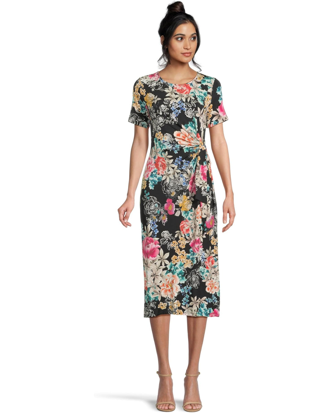Johnny Was Janie Favorite Side Tie Knit Dress
