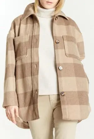 2-Pocket Coat, Latte
