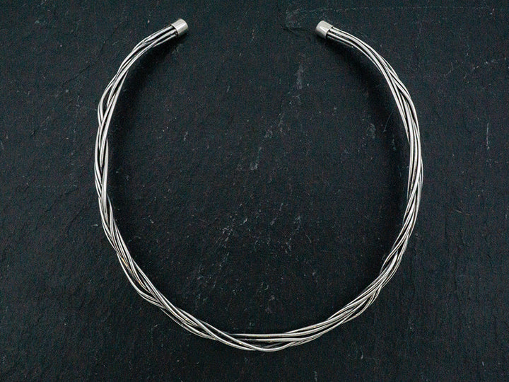 Braided & Oxidized Choker