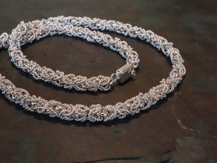 Byzantine Satin Necklace