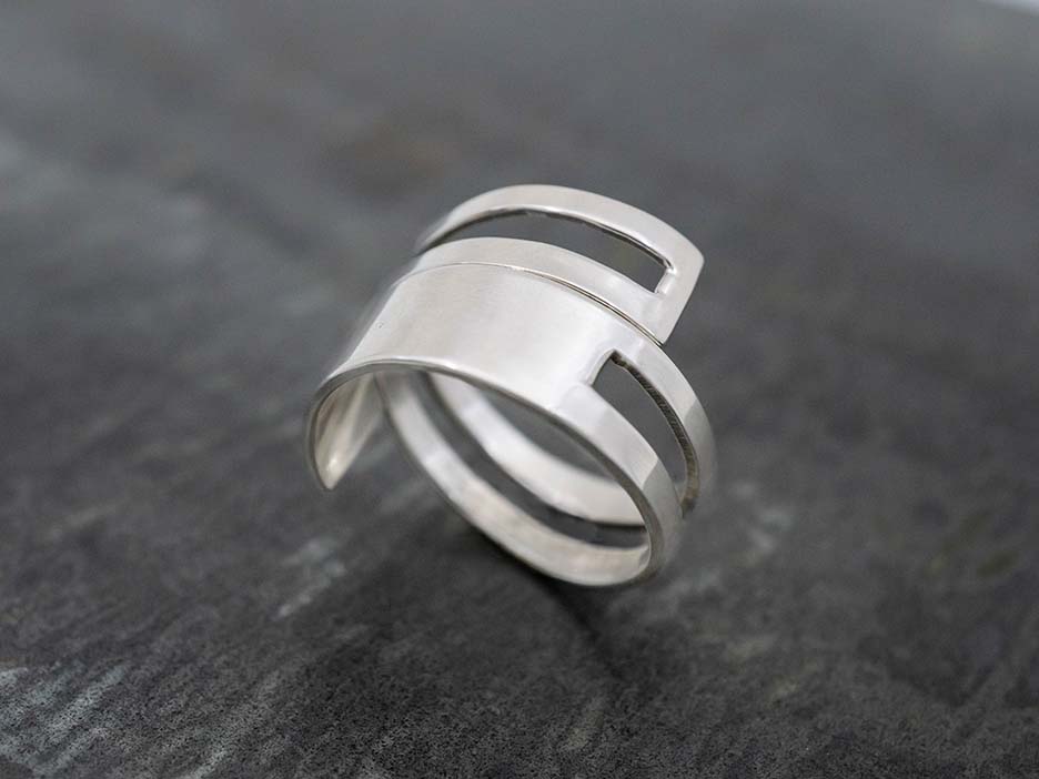 Foldover Ring w/ Channel
