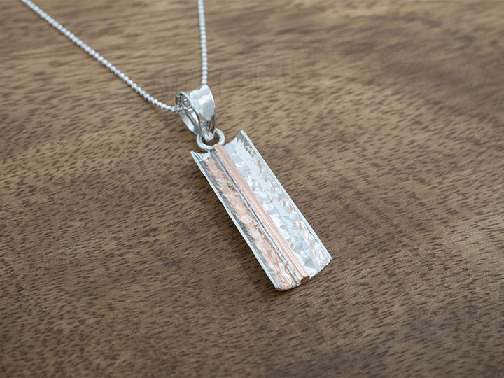 Copper Reflection Pendant