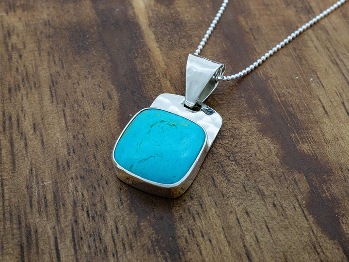 Turquoise Cuadrado Pendant