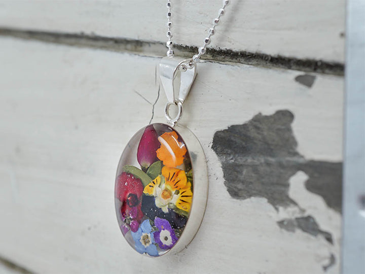 Primavera Necklace, Medium Oval