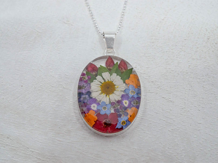 Primavera Necklace, Large Oval
