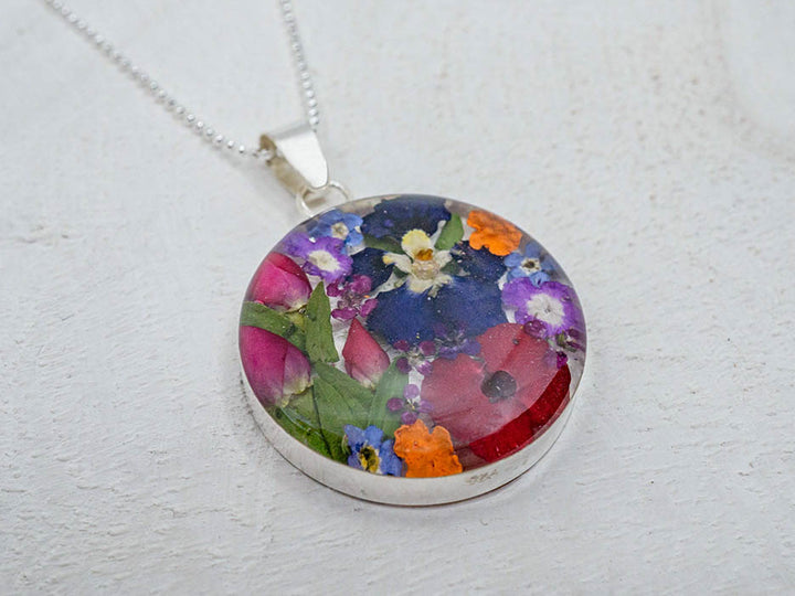 Primavera Necklace, Large Round