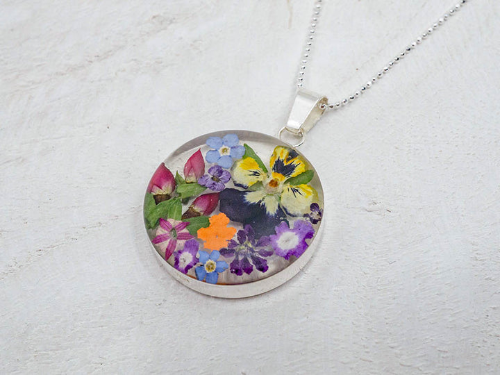 Primavera Necklace, Large Round