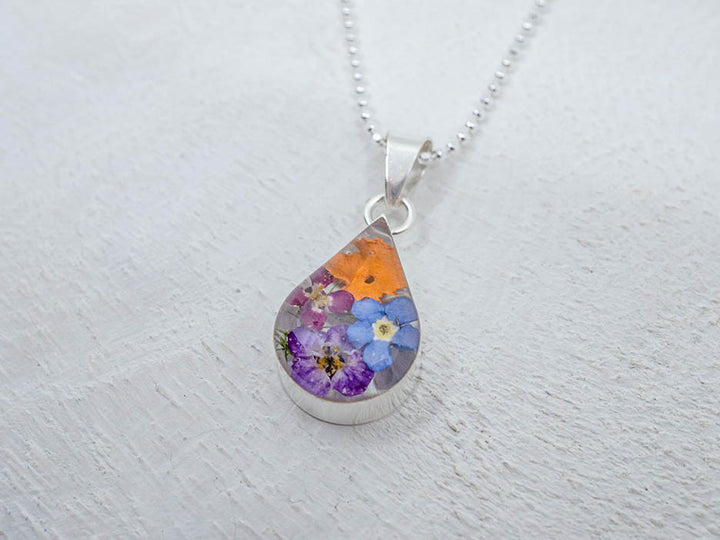Primavera Necklace, Small Teardrop