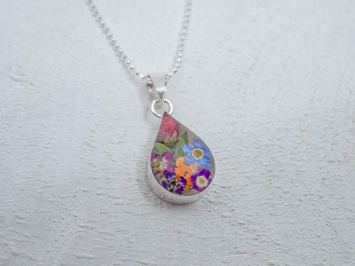 Primavera Necklace, Small Teardrop