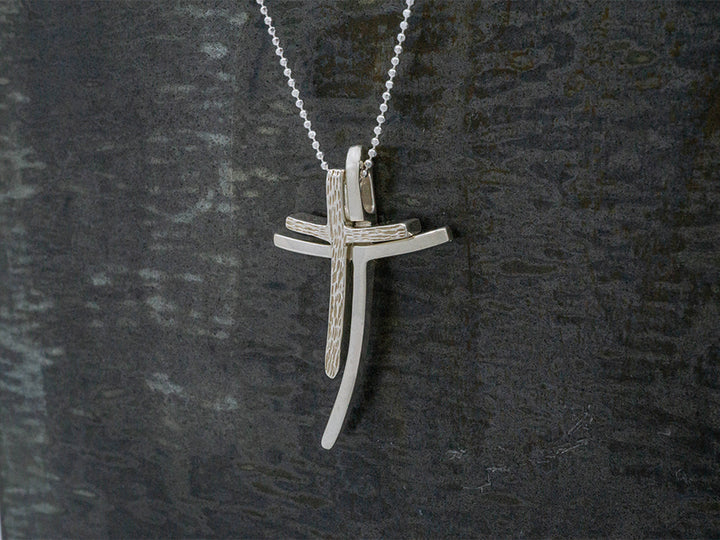 Nested Crosses Pendant