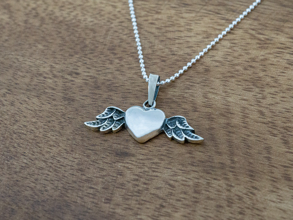 Winged Heart Pendant