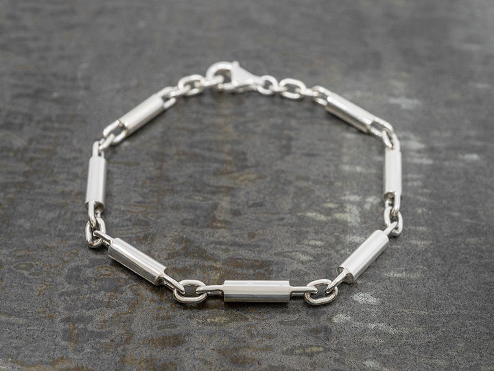 Cylinder Links Bracelet