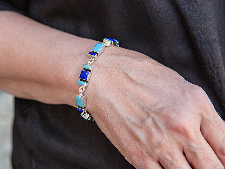 Azul Mosaic Links Bracelet