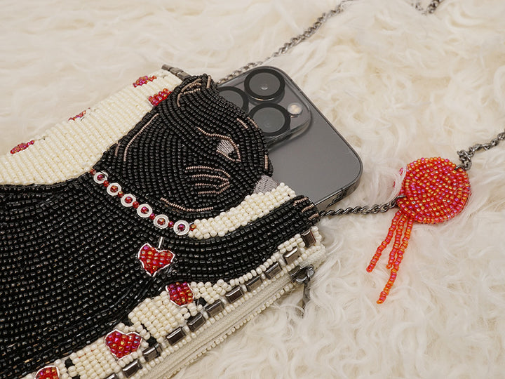 Purr-Suit Crossbody/Phone Bag by Mary Frances