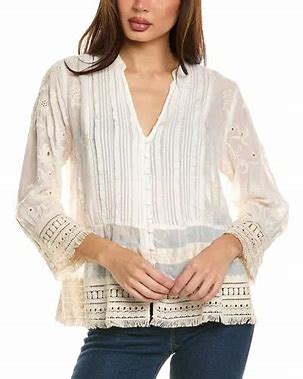 Johnny Was Molly Isabel Blouse, Natural