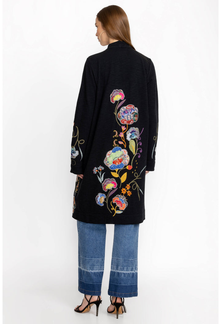 Johnny Was Taria Applique Cardigan