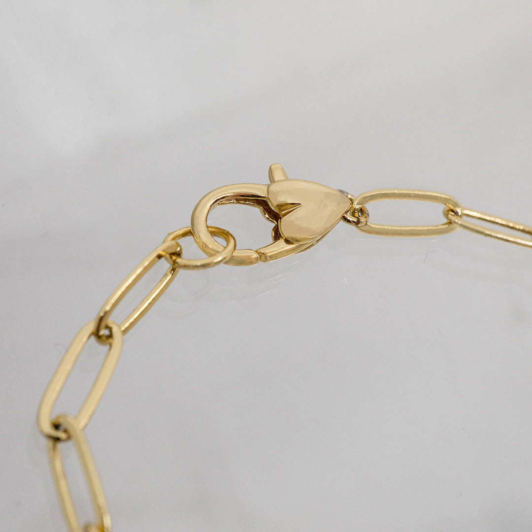 Lock and Key Lariat Necklace