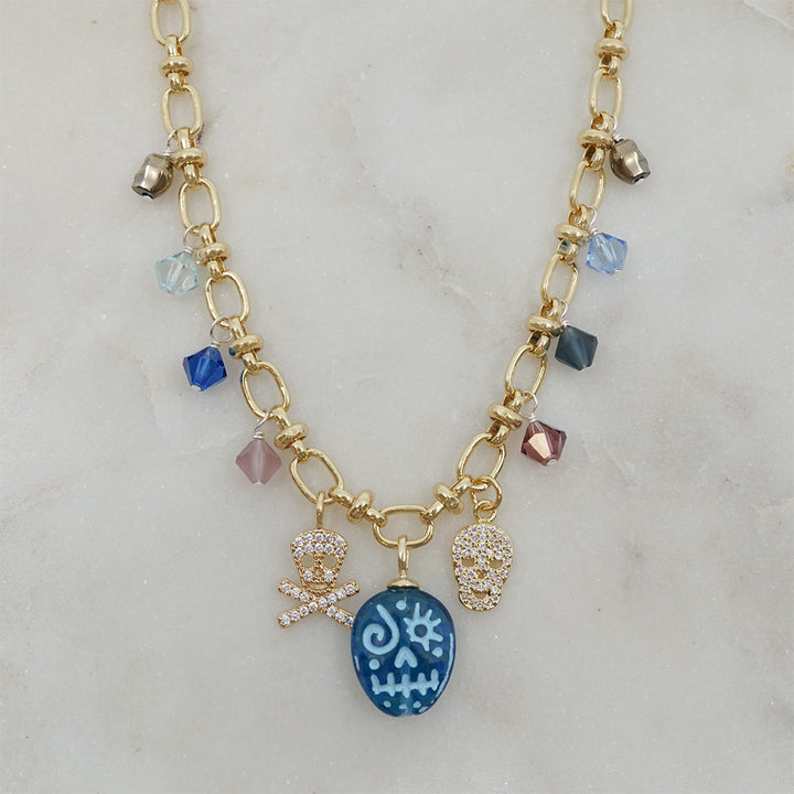 Spooky Vibes Charm Necklace