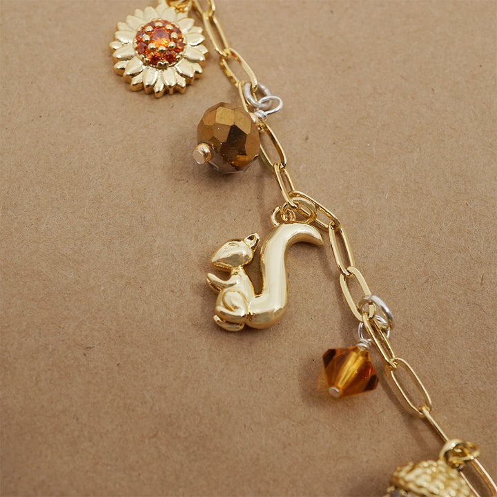 Autumn Vibes Charm Necklace