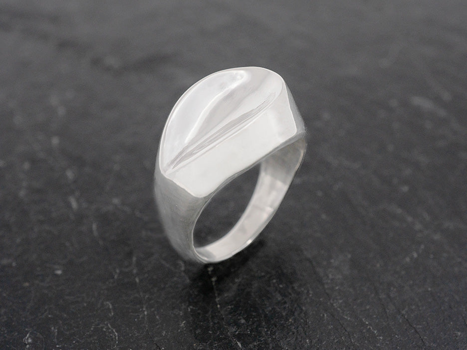 Heavy Thumbprint Ring