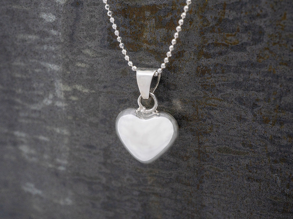 Puffed Heart Pendant