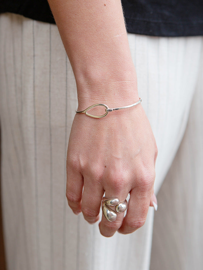 Hinged Teardrop Bracelet