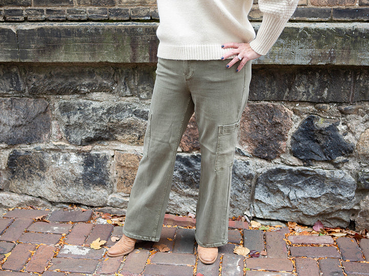 Relaxed Cargo Pant, Vintage Army Green