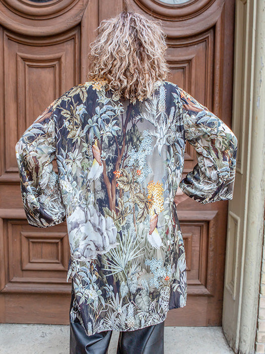 Jungle Print Kimono