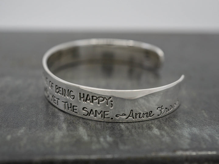 The Anne Frank Cuff